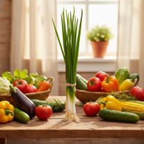 tételeket Mű újhagyma dísznövények H30cm 4 db