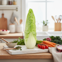 tételeket Mesterséges hegyes káposzta ételmásolat Ø5cm M18cm