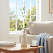 tételeket Almavirág ág, művirág ág, fehér, 65 cm, 1 darab