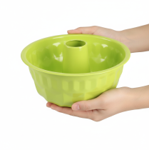 tételeket Fém díszes Bundt tortaforma, almazöld, Ø23cm, M12cm