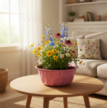 tételeket Fém dísztál, sütőforma, Bundt tortaforma, rózsaszín, Ø23cm, M12cm