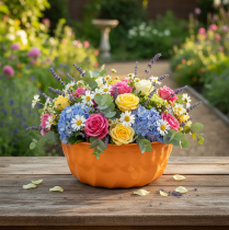 tételeket Fém díszes sütőforma Bundt torta narancssárga Ø23cm M12cm