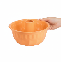 tételeket Fém díszes sütőforma Bundt torta narancssárga Ø23cm M12cm