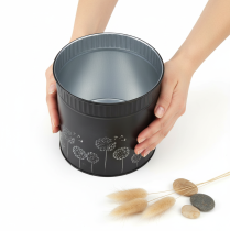 tételeket Pitypang virágcserép, fekete, Ø15.5cm M15.5cm