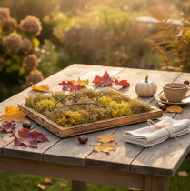 tételeket Moha kép, igazi moha kép kerettel, tartósított, 40×30cm