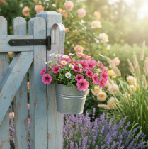 tételeket Függesztett virágcserép, Ø14cm M28cm