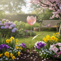 tételeket Kerti dísztulipán virágágyásokba és szegélyekbe 94 cm