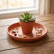 tételeket Mediterrán alátét, terrakotta kerámia tál Ø10,7cm