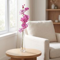 tételeket Orchidea Phalaenopsis mű6 virág lila 70cm