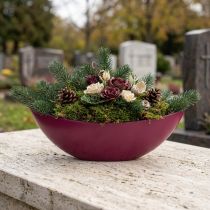 tételeket Növényhajó dísztál tál Bogyó 38,5cm×12,5cm×13cm