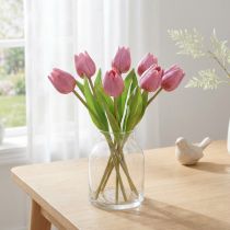 tételeket Virág Dekoráció Tulipán Művirágok Lila 20cm 6 Db