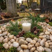 tételeket Folyami kavics natúr krém 3-5cm 1kg