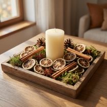 tételeket Szárított narancsszeletek, keserűnarancs, 1,5-2,5 cm, 300 g