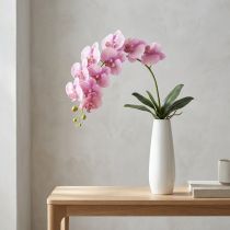 tételeket Orchidea Phalaenopsis mesterséges 8 virág rózsaszín 104cm