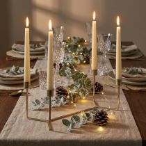 tételeket Gyertyatartó pezsgős fém gyertyatartóhoz 37 × 17 × 18 cm