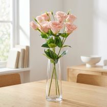 tételeket Művirág Eustoma Lisianthus rózsaszín 52cm 5 db