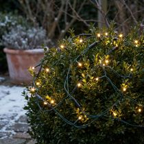 tételeket Kültéri fényháló buxusfához, 60 LED-es fényfüzér, Ø35cm