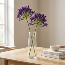 tételeket Agapanthus művirág lila dekoráció liliomok 75cm 2db