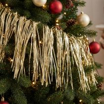 tételeket Tinsel világos arany csillogó függöny dekoráció arany 90×200cm