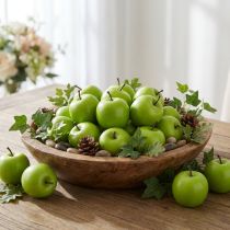 tételeket Dekoratív gyümölcs mini alma műzöld 4,5cm 24 db