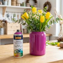 tételeket Belton mentes vízbázisú festék rózsaszín közlekedési lila magasfényű spray 400ml