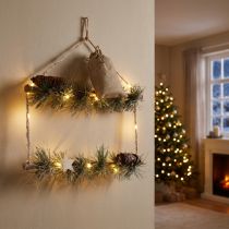tételeket Fali dekoráció Karácsonyi mikro LED tündérlámpák 35×85cm