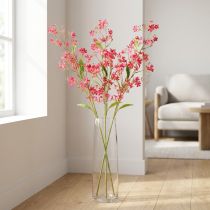 tételeket Művirágos ág Oncidium orchidea dekoráció 112cm 3db