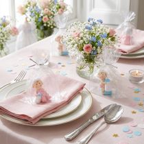 tételeket Deco figura babakék, rózsaszín 4,5cm 2db