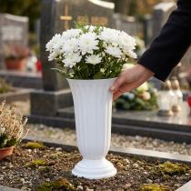 tételeket Lilia váza fehér Ø20cm 1 db