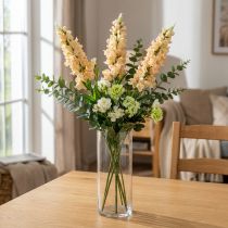tételeket Snapdragon Művirág Selyem Virág Snapdragons Pink Cream L92cm