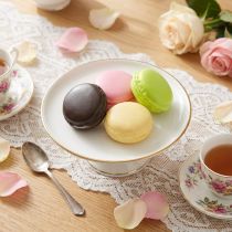 tételeket Mesterséges díszítő macaron meringue sütik, színes, 5cm, 8 darab, macaron cukrászati dekoráció