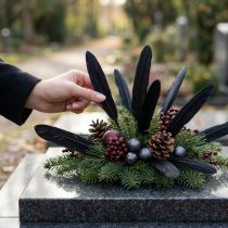 tételeket Fekete Toll Dekoratív Libatollak Fekete 11-14cm 180 db