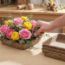 tételeket Oasis Biolit Basic virágmintás habszivacs 13x13x2cm 12 darabos virágdekorációs készlet DIY