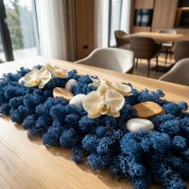 tételeket Deco moha kék száraz moha kézműves szín 500g