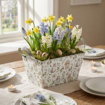tételeket Jardiniere ültetőgép fém 20×12,5×10cm