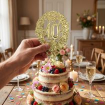 tételeket Jubileumi szám 40 Ø8cm 10db