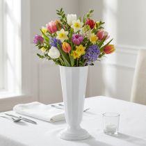 tételeket Állítóváza “Szwed” fehér Ø13cm - 20cm, 1db