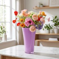 tételeket Váza "Fizzy" Ø20cm H35cm Lila 1 db