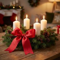 tételeket Ünnepi koszorú szalag, piros, selyemhatású, 100 mm széles, 25 m hosszú, díszszalag, masni szalag, ajándék szalag, karácsonyi dekoráció