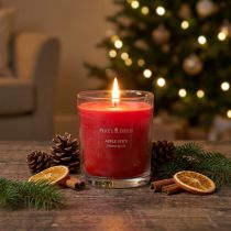 tételeket Illatos gyertya üvegben illatos gyertya Christmas Apple Spice H8cm