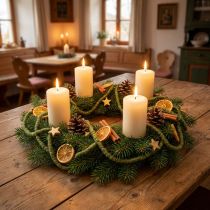 tételeket Zöld gyapjúzsinór arany cérnával, 5m x 5mm dróttal, díszítéshez és kézműveskedéshez