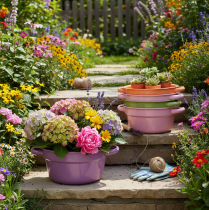 tételeket Fém dísztál, 4 tavaszi szín, Ø17cm, 4 darab