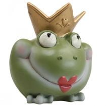 tételeket Frog King Deco váza Kerti dekorációs békaváza 21×17,5×23cm
