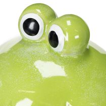 tételeket Béka díszfigura, aranyos kerámia figura nappali asztaldíszre, 18cm