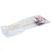 tételeket Tavaszi dekoráció Virágdugó Famadár dekoráció 7×10cm 12 db