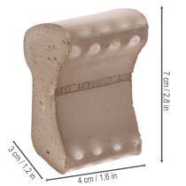 tételeket Virágcserép lábak, praktikus emelő, cserép kiegészítő erkélyre és teraszra, 7 cm, 3 darab