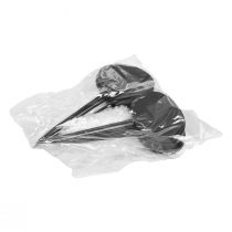 tételeket Növénycímkék, fa kerti karók, fekete, 19 cm, 12 darab - kerti karók, gyógynövénykarók