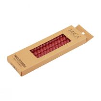 tételeket Csavart gyertyák spirál gyertyák rózsaszín Ø1,4cm H18cm 4db