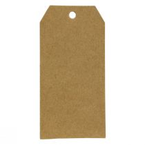 tételeket Ajándékcédulák dekoratív cimkék papír 3,5×6cm 300db
