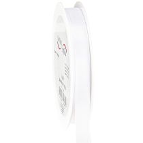 tételeket Ajándék szalag, díszszalag, taft szalag, fehér, 15mm, 50m